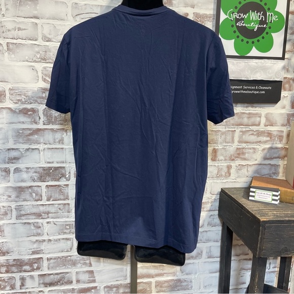 Lacoste Blue Short Sleeve Tee large - Picture 4 of 5